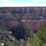 South Rim of the canyon is different with each passing hour as the sun and shadows change the colors of the walls.