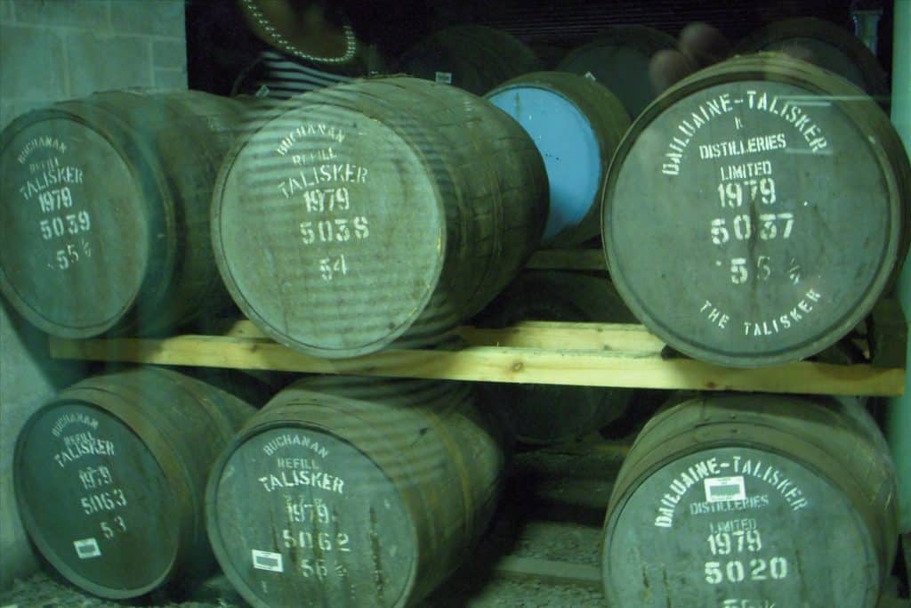 Talisker Distilleries on the Isle of Skye.